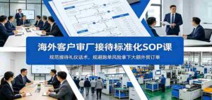 海外客户审厂接待标准化SOP课:规范接待礼仪话术,规避跑单风险拿下大额外贸订单-中创网_分享创业项目_助您在家赚钱