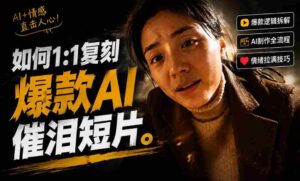 豆包+Gemini生成真人AI短剧-拆解复刻百万爆款第一人称短片,一站式讲透爆款复刻全流程-中创网_分享创业项目_助您在家赚钱