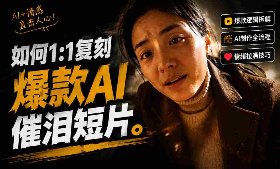 豆包+Gemini生成真人AI短剧-拆解复刻百万爆款第一人称短片,一站式讲透爆款复刻全流程
