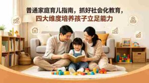(18755期)付费文章:普通家庭育儿指南,抓好社会化教育,四大维度培养孩子立足能力-中创网_分享创业项目_助您在家赚钱