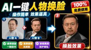 纯离线本地运行!AI一键人物lian部替换软件,支持图片换lian,效果逼真,最便捷换lian工具FaceSwap-中创网_分享创业项目_助您在家赚钱