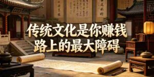 付费文章：传统文化是你賺钱路上的最大障碍-中创网_分享创业项目_助您在家赚钱