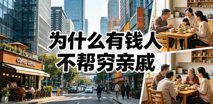 付费文章:为什么有钱人不帮穷亲戚?