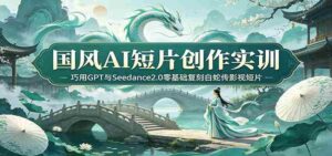 国风AI短片创作实训:巧用GPT与Seedance2.0零基础复刻白蛇传影视短片-中创网_分享创业项目_助您在家赚钱