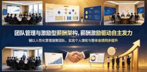 团队管理与激励型薪酬架构,薪酬激励驱动自主发力,辅以人性化管理凝聚团队,实现个人增收与整体业绩同步提升-中创网_分享创业项目_助您在家赚钱
