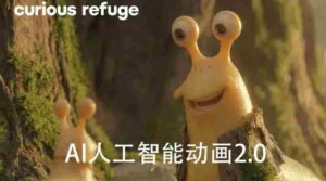 好奇避难所—AI人工智能动画电影制作2.0-【独家精翻中英字幕】-中创网_分享创业项目_助您在家赚钱