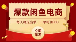 爆款闲鱼电商，卖法简单粗暴，长期稳定可做，一单利润300-中创网_分享创业项目_助您在家赚钱