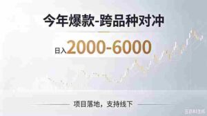 （19150期）2026创业新风口—跨品种对冲震撼首发！日收益2000-6000+，项目绿色长久，安全稳健-中创网_分享创业项目_助您在家赚钱