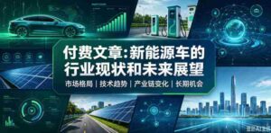 付费文章:新能原车的行业现状和未来展望-中创网_分享创业项目_助您在家赚钱