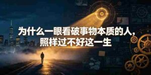 付费文章:为什么一眼看破事物本质的人,照样过不好这一生-中创网_分享创业项目_助您在家赚钱