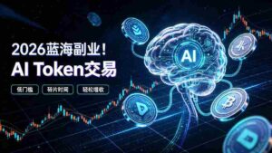 2026全新风口副业｜AI智能Token交易，空闲时间轻松 賺 收益，无需全天盯盘【揭秘】-中创网_分享创业项目_助您在家赚钱