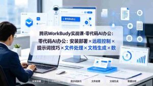 （19325期）腾讯WorkBuddy实战课-零代码AI办公：安装部署×远程控制×提示词技巧×文件处理×文档生成×数据分析-中创网_分享创业项目_助您在家赚钱
