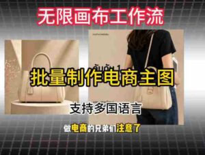 批量复刻电商爆款主图工作流搭建教学,批量下载,支持多国语言,不管是国内电商还是跨境店群都能用-中创网_分享创业项目_助您在家赚钱
