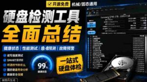 Github宝藏应用!专业磁盘硬盘健康信息检测工具,支持硬盘健康度、通电时间和次数等,CrystalDiskInfo-中创网_分享创业项目_助您在家赚钱