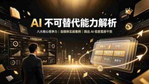 （19344期）付费文章：AI 不可替代能力解析▸八大核心竞争力｜自媒体实战案例｜跳出 AI 信息茧房干货-中创网_分享创业项目_助您在家赚钱