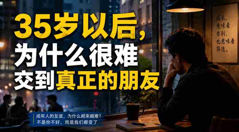 付费文章：35岁以后，为什么很难交到真正的朋友-中创网_分享创业项目_助您在家赚钱