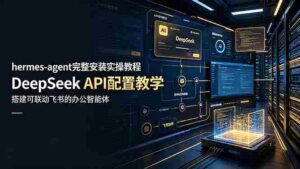 (19128期)hermes-agent完整安装实操教程,DeepSeek API配置教学,搭建可联动飞书的办公智能体-中创网_分享创业项目_助您在家赚钱
