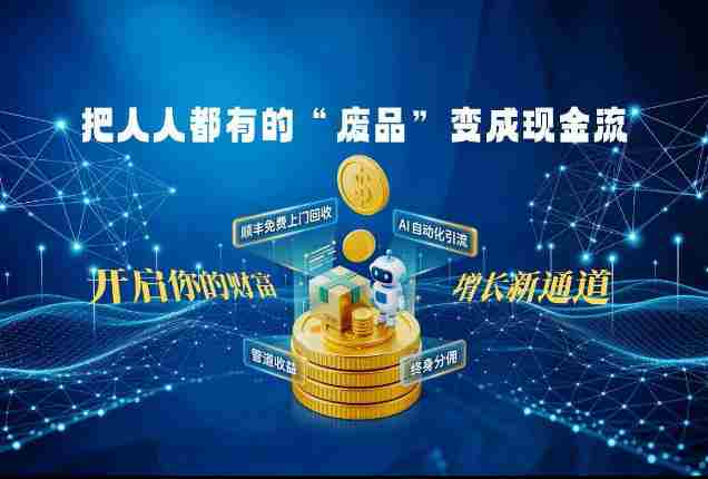 刚需蓝海市场：14亿人的生意！教你用微信小程序+视频号、抖音、小红书等平台，把人人都有的“废品”变成现金流-中创网_分享创业项目_助您在家赚钱