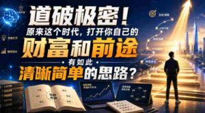 公众号灏泽异谈付费文:道破极密!原来这个时代,打开你自己的财富和前途,有如此清晰简单的思路?!-中创网_分享创业项目_助您在家赚钱