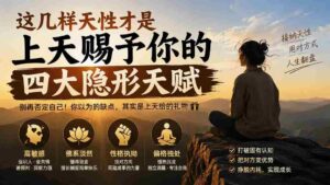 (19984期)付费文章:这几样天性才是上天赐予你的四大隐形天赋-中创网_分享创业项目_助您在家赚钱