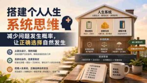 (19985期)付费文章:搭建个人人生系统思维:减少问题发生概率,让正确选择自然发生-中创网_分享创业项目_助您在家赚钱