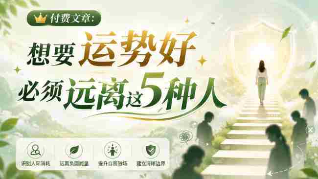 付费文章：想要运势好，必须远离这5种人-中创网_分享创业项目_助您在家赚钱