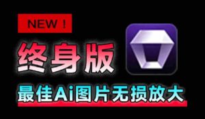 (19679期)Win/Mac双端支持!最新永久终身版,支持老照片修复,图片变清晰无损放大工具,Aiarty Image Enhancer-中创网_分享创业项目_助您在家赚钱