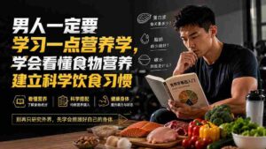 （20055期）付费文章：男人一定要学习一点营养学，学会看懂食物营养建立科学饮食习惯-中创网_分享创业项目_助您在家赚钱