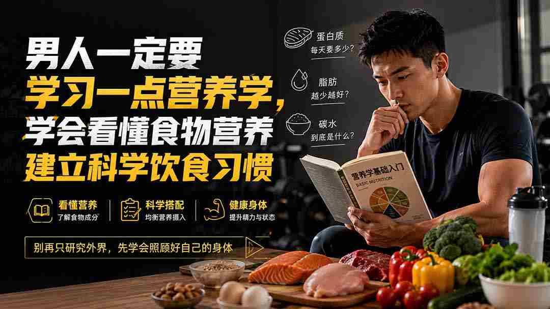（20055期）付费文章：男人一定要学习一点营养学，学会看懂食物营养建立科学饮食习惯-中创网_分享创业项目_助您在家赚钱