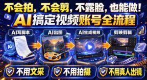 AI短视频起号实战项目，用AI做视频起号，45天涨粉12W，一条广告8.5k，广告接到手软，引流、变现两不误！-中创网_分享创业项目_助您在家赚钱
