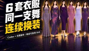 同一支舞,6套衣服按顺序切换:我把服装换装视频做成了一个Skill-中创网_分享创业项目_助您在家赚钱