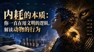 付费文章:内耗的本质:你一直在用文明的逻辑,解读动物的行为-中创网_分享创业项目_助您在家赚钱