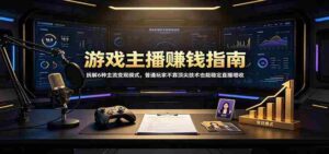 游戏主播赚钱指南:拆解6种主流变现模式,普通玩家不靠顶尖技术也能稳定直播增收-中创网_分享创业项目_助您在家赚钱