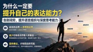 （20070期）付费文章：为什么一定要提升自己的表达能力？告别词穷，提升语言组织与深度思考能力-中创网_分享创业项目_助您在家赚钱