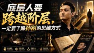 付费文章：底层人要跨越阶层，一定要了解孙割的思维方式-中创网_分享创业项目_助您在家赚钱