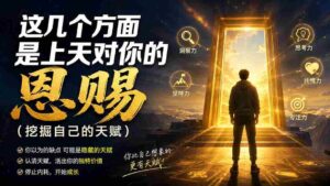 (19964期)付费文章:这几个方面是上天对你的恩赐(挖掘自己的天赋)-中创网_分享创业项目_助您在家赚钱