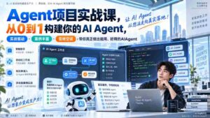实战解析:Agent项目全攻略,零基础打造高效AI助手,案例详实·实操导向·理论结合,助你打造实用易用的智能代理-中创网_分享创业项目_助您在家赚钱