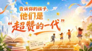 某付费社群专属文章:告诉你的孩子,他们是“超赞的一代”。-中创网_分享创业项目_助您在家赚钱