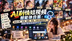 AI剧情短视频达人集结:一文掌握文案撰写、生图制作、剧情构建、萌宠互动、情感共鸣及聊斋风韵,全方位解锁视频制作多技能-中创网_分享创业项目_助您在家赚钱