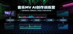 AI赋能音乐MV制作:从AI图像视频生成到账号运营全攻略-中创网_分享创业项目_助您在家赚钱