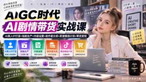 AI内容创作新纪元:真人IP塑造与短剧制作攻略,深度解析内容运营与创作者收益分享,揭秘抖音精选计划与带货盈利之道-中创网_分享创业项目_助您在家赚钱