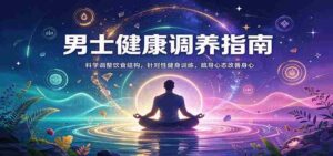 男性养生秘籍：合理膳食搭配，精准运动锻炼，调节心情，全方位呵护身心健康-中创网_分享创业项目_助您在家赚钱