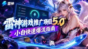 雷神新篇章:新手玩家高效引流攻略,日入千元不是梦-中创网_分享创业项目_助您在家赚钱