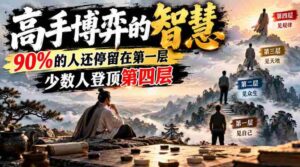 剖析付费内容:揭秘高手对决的精髓,多数人困于初级阶段,唯有少数达人攀登至巅峰四层-中创网_分享创业项目_助您在家赚钱