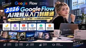 探索Google Flow AI视频制作:深度解析Nano Banana图像、角色一致性及Veo视频生成技巧,中英字幕全程指导-中创网_分享创业项目_助您在家赚钱