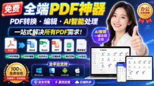 免费全端PDF神器，PDF转换·编辑·AI智能处理，一站式解决所有PDF需求!-中创网_分享创业项目_助您在家赚钱