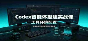 Codex智能体搭建实战课:工具环境配置,自定义技能开发,多业务自动化教学-中创网_分享创业项目_助您在家赚钱