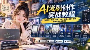 2026前沿AI动漫制作攻略:剧本、角色、场景、分镜、视频、配音、剪辑一站式实操指南-中创网_分享创业项目_助您在家赚钱