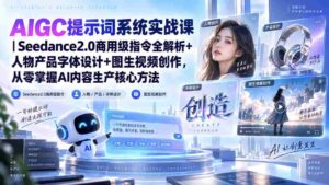 探索AIGC技巧:Seedance2.0商用指令深度剖析,解锁AI内容创作与设计艺术-中创网_分享创业项目_助您在家赚钱