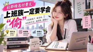 社群精选付费文：上班族一定要学会“偷“-中创网_分享创业项目_助您在家赚钱